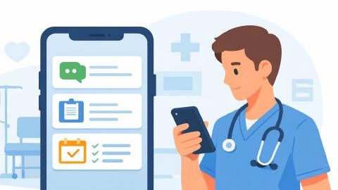 Featured Image for 15 Best Apps for Healthcare Professionals to Save Time in 2026