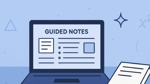 Featured Image for How to Generate Guided Notes With AI in 2026